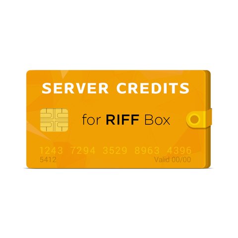 Серверні кредити для RIFF Box
