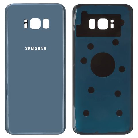 Задняя панель корпуса для Samsung G955F Galaxy S8 Plus, голубая, Original PRC , coral blue