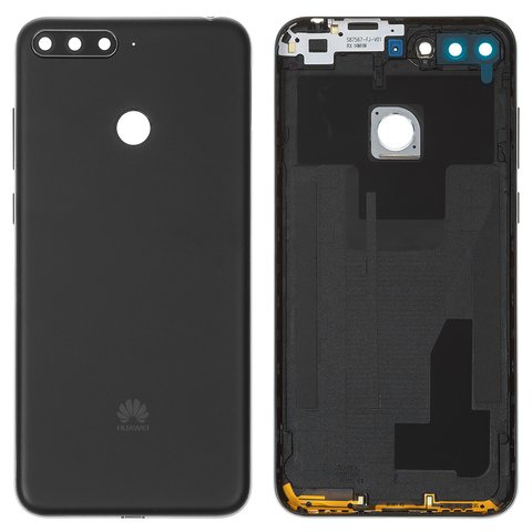 Задня панель корпуса для Huawei Y6 Prime 2018 , чорна, Original PRC 