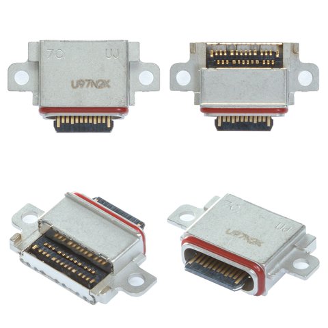 Коннектор зарядки для Samsung G970 Galaxy S10e, G973 Galaxy S10, G975 Galaxy S10 Plus, 26 pin, USB тип C, #3722 004150