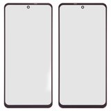 Стекло корпуса для Xiaomi Mi 10T Lite, Poco X3, Poco X3 NFC, Poco X3 Pro, Redmi Note 9 Pro 5G, с OCA-пленкой, черное, M2007J17G