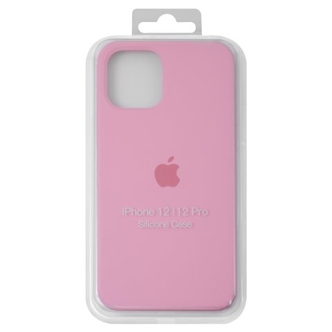 Чехол для Apple iPhone 12, iPhone 12 Pro, розовый, Original Soft Case, силикон, light pink 06 