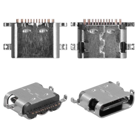 Коннектор зарядки, 12 pin, тип 4, USB тип C