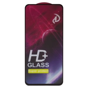 Захисне скло для Motorola Moto G13, Moto G23 XT2333, сумісне з чохлом, Full Glue, без упаковки , чорний
