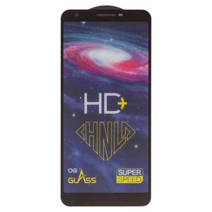 Защитное стекло HD+ для Google Pixel 3a XL, 0,33 мм 9H, совместимо с чехлом, Full Glue, черный