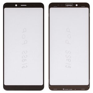 Скло корпуса G+OCA PRO для Xiaomi Redmi Note 5, Redmi Note 5 Pro, з ОСА плівкою, чорне