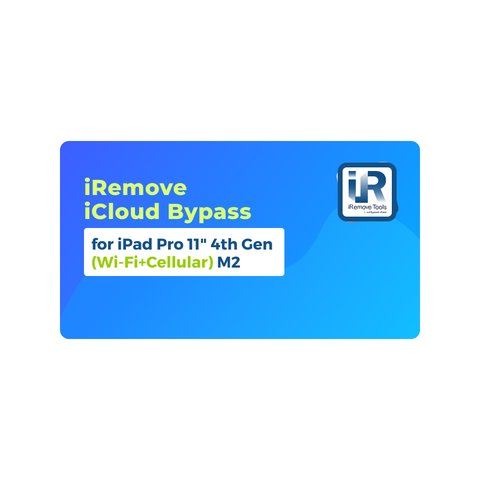 iRemove iCloud Bypass для iPad Pro 11 inch 4th Gen Wi Fi+Cellular  M2