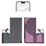 Аккумулятор для iPhone 15 Pro, Li-ion, 3,879 B, 3440 мАч, повышенная ёмкость, без ошибки, (A3011), genuine IC