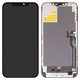 Дисплей для iPhone 12 Pro Max, черный, с рамкой, High Copy, без ошибки, (OLED), DD-OLED OEM soft, diagnosable