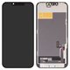 Дисплей для iPhone 13, чорний, з рамкою, High Copy, без помилки, (OLED), DD-OLED OEM soft, diagnosable