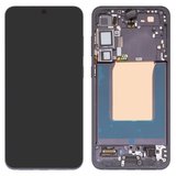 Дисплей для Samsung S936 Galaxy S25 Plus, черный, с рамкой, Original (PRC)