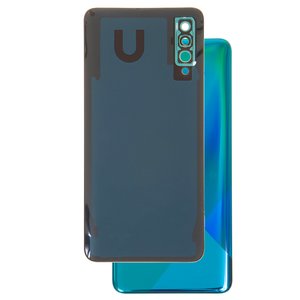 Panel trasero de carcasa puede usarse con Samsung A307F DS Galaxy A30s, verde, con vidrio de cámara, prism crush green