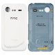 Housing Back Cover compatible with HTC G11, S710e Incredible S, (white)