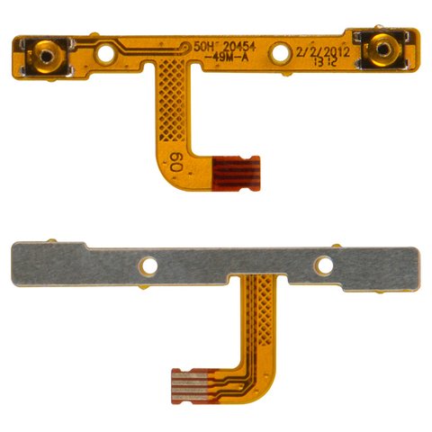 Cable flex puede usarse con HTC X325 One XL, del botón de volumen, con componentes