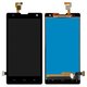 Pantalla LCD puede usarse con Huawei Honor 3C H30-U10, negro, High Copy