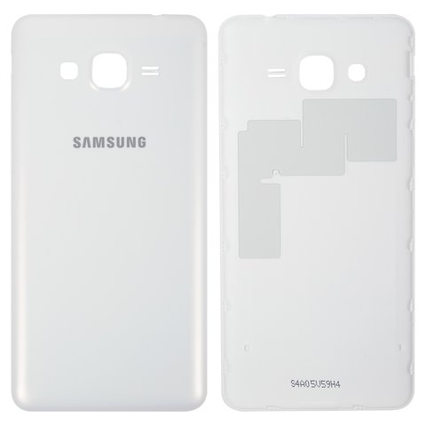 Battery Back Cover compatible with Samsung G530H Galaxy Grand Prime, white 