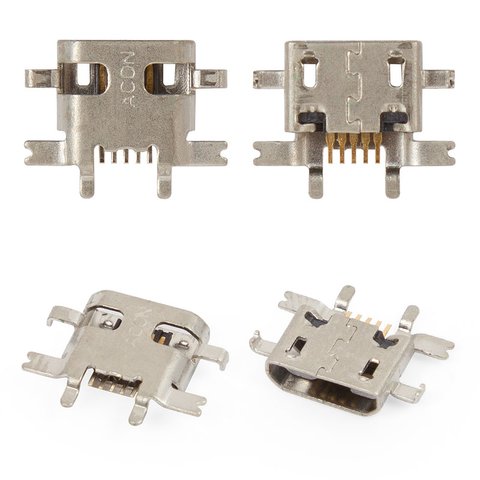 Conector de carga puede usarse con Asus ZenFone 2 ZE551ML , 5 pin, micro USB tipo B