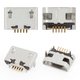Conector de carga puede usarse con Asus MeMO Pad HD7 Dual SIM  ME175KG (K00S); Acer Iconia Tab A3-A20; Lenovo IdeaTab A2109, TAB 2 A10-70F, Tab 2 A7-30;  Explay A500, 5 pin, micro USB tipo-B