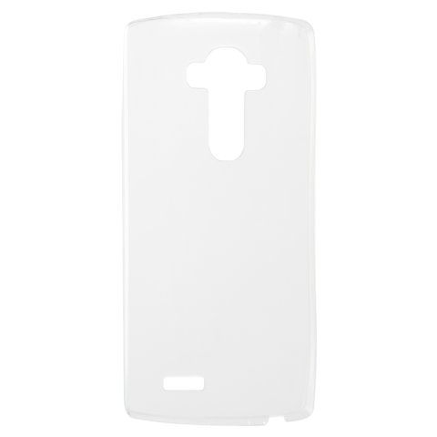 Case compatible with LG G4 F500, G4 H735p Beat, G4 H810, G4 H811, G4 H815, G4 H818N, G4 H818P, G4 LS991, G4 VS986, colourless, transparent, silicone 