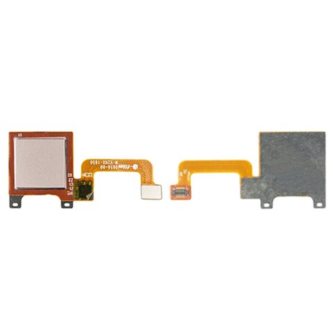 Cable flex puede usarse con Huawei P9 Lite mini, Y6 Pro 2017 , para escaner de huellas dactilares, dorado