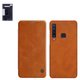 Чехол Nillkin Qin leather case для Samsung A920F/DS Galaxy A9 (2018), коричневый, книжка, пластик, PU кожа, #6902048168862