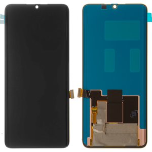 LCD compatible with Xiaomi Mi Note 10, Mi Note 10 Lite, Mi Note 10 Pro, black, without frame, Original PRC , M1910F4G, M1910F4S, M2002F4LG 