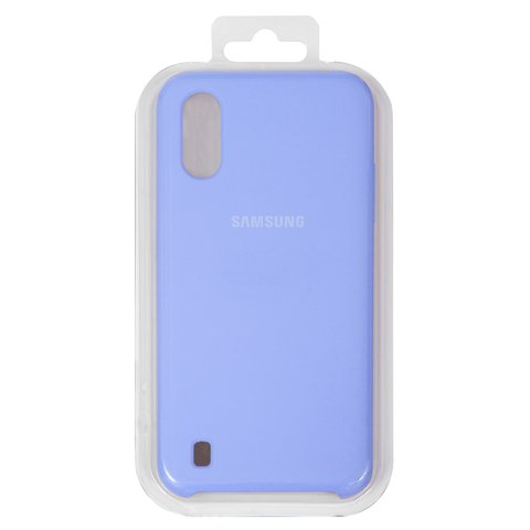 Case compatible with Samsung A015 Galaxy A01, lavender, Original Soft Case, silicone, lavender 13  