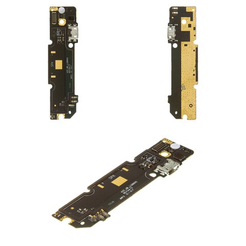 Flat Cable compatible with Xiaomi Redmi Note 3, charge connector, with microphone, with components, Original PRC , charging board, 24 pin  #H3Z_UB_LLDB865 REV.A3 3 CTFS1603(C 