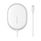 Wireless Charger Baseus BS-W518, (Fast Charge, white, USB type C, 15 W, magnetic) #WXQJ-02