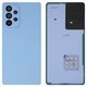 Housing Back Cover compatible with Samsung A536 Galaxy A53 5G, (dark blue, with camera lens)