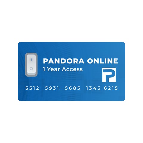 Activación de acceso a Pandora Online 1 año 