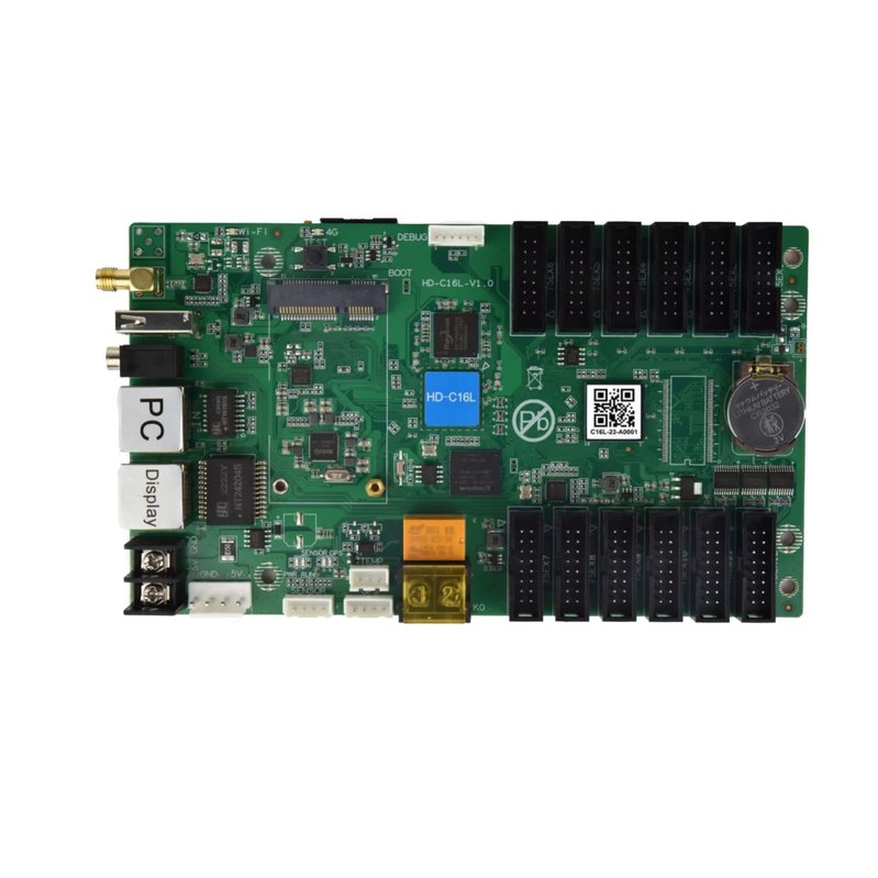 IVLカード XC HuaC XiaoD Huidu HD-C16L LED Display Module Control Card (1024x512