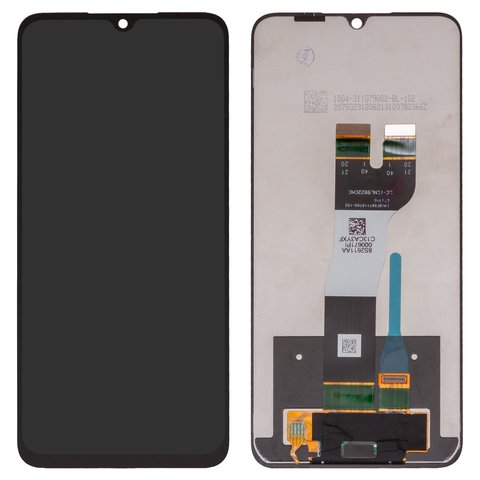 LCD compatible with Samsung A057 Galaxy A05s, black, without frame, Original PRC , original glass 