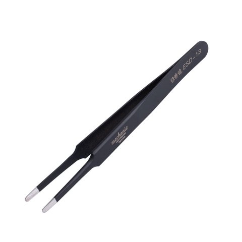 Mounting Tweezers Mechanic ESD 13, straight, 120 mm, C grade high quality 