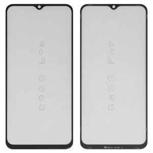 Housing Glass G+OCA PRO compatible with Vivo Y51, with OCA film, black 