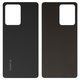 Housing Back Cover compatible with Xiaomi Redmi Note 12 Pro 5G, (black)