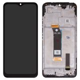 Pantalla LCD puede usarse con Xiaomi Poco M4 5G, Poco M5 4G, Redmi 10 5G, Redmi Note 11E, negro, con marco, High Copy