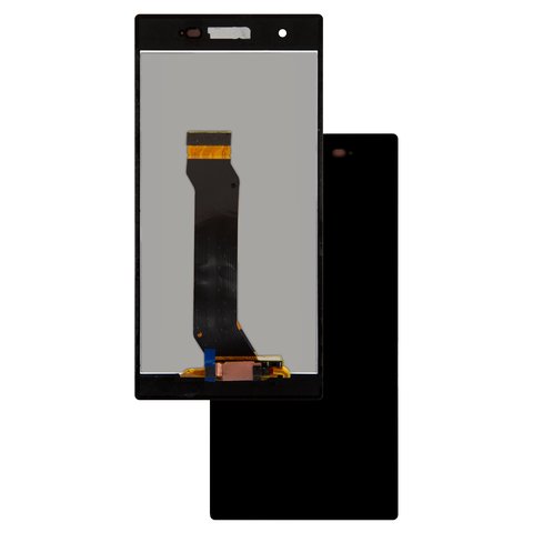 LCD compatible with Sony C6916 Xperia Z1s, black, without frame, High Copy 