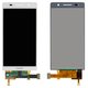 LCD compatible with Huawei Ascend P6-U06, (white, without frame, High Copy)