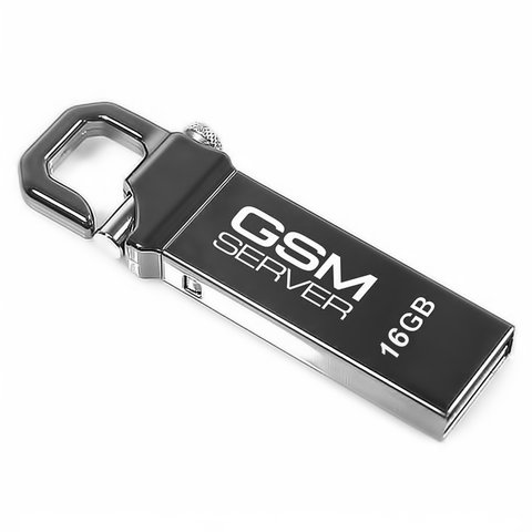 USB накопитель с логотипом GsmServer 16 ГБ 
