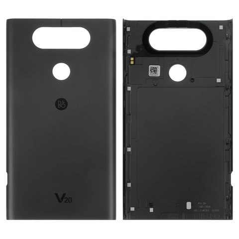 Housing Back Cover compatible with LG V20 H990DS, black
