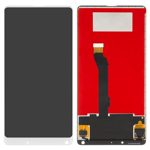 LCD compatible with Xiaomi Mi Mix 2, Mi Mix Evo, white, without frame, Original PRC , MDE5