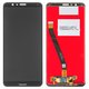 LCD compatible with Huawei Honor 7X, (black, grade B, Logo Honor, without frame, High Copy, BND-L21)