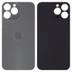 Задняя панель корпуса для iPhone 13 Pro Max, серая, не нужно снимать стекло камеры, Original (PRC), Graphite, big hole
