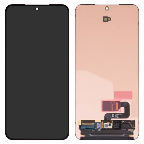 Дисплей для Samsung S921 Galaxy S24, черный, без рамки, Оригинал переклеено стекло 