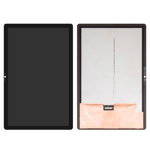 LCD compatible with Cubot Tab 30; Blackview Tab 13, Tab 13 Pro; Teclast M50 Pro, black, without frame, High Copy, blue flat 