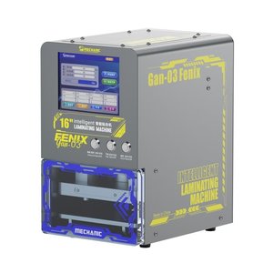 LCD Module Gluing Machine Mechanic GAN 03 FENIX compatible with Cell Phones; Tablets, used for screens up to 16" 