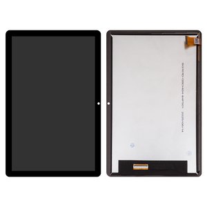 LCD compatible with Doogee T10S; Blackview Oscal Pad 10, black, without frame, High Copy 