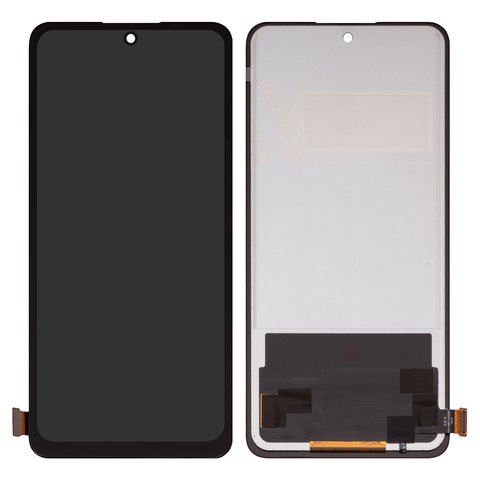 LCD compatible with Xiaomi Redmi Note 14 4G, black, without frame, Copy, TFT , 161.5mm, 24117RN76E, EU version 