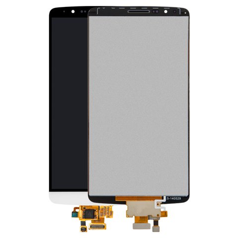 Pantalla LCD puede usarse con LG G3 D850 LTE, G3 D851, G3 D855, G3 D856 Dual, G3 LS990 for Sprint, G3 VS985, blanco, Original PRC